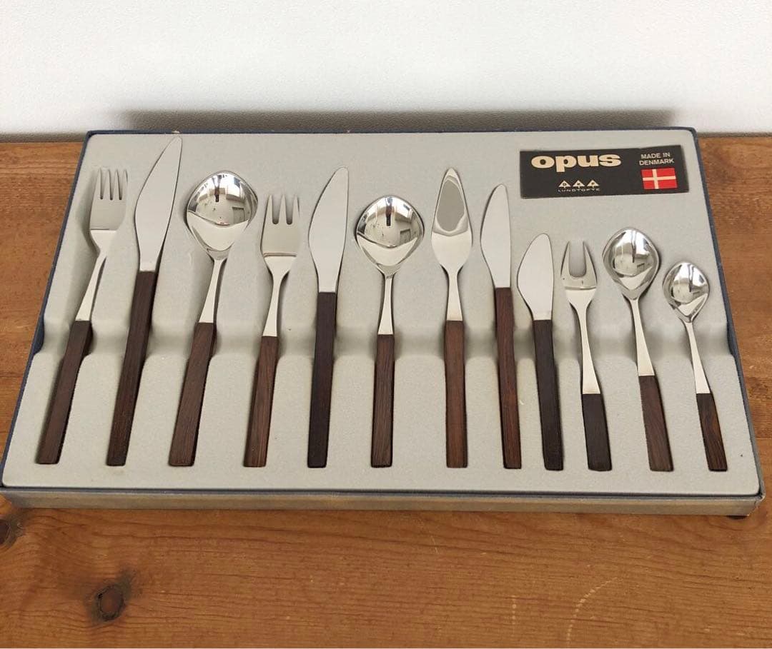 LUNDTOFTE Opus カトラリー12本　ルンドトフテ　北欧 ヴィンテージ