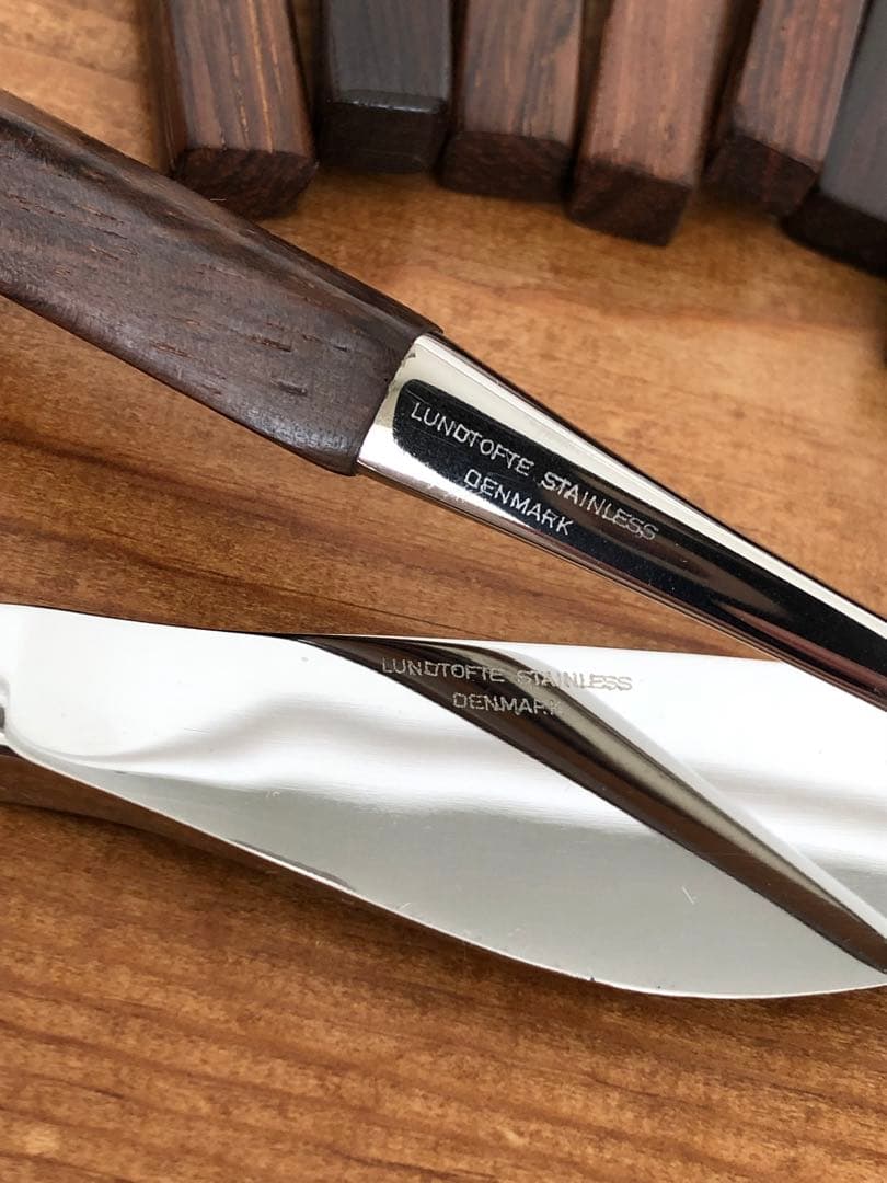 LUNDTOFTE Opus カトラリー12本　ルンドトフテ　北欧 ヴィンテージ