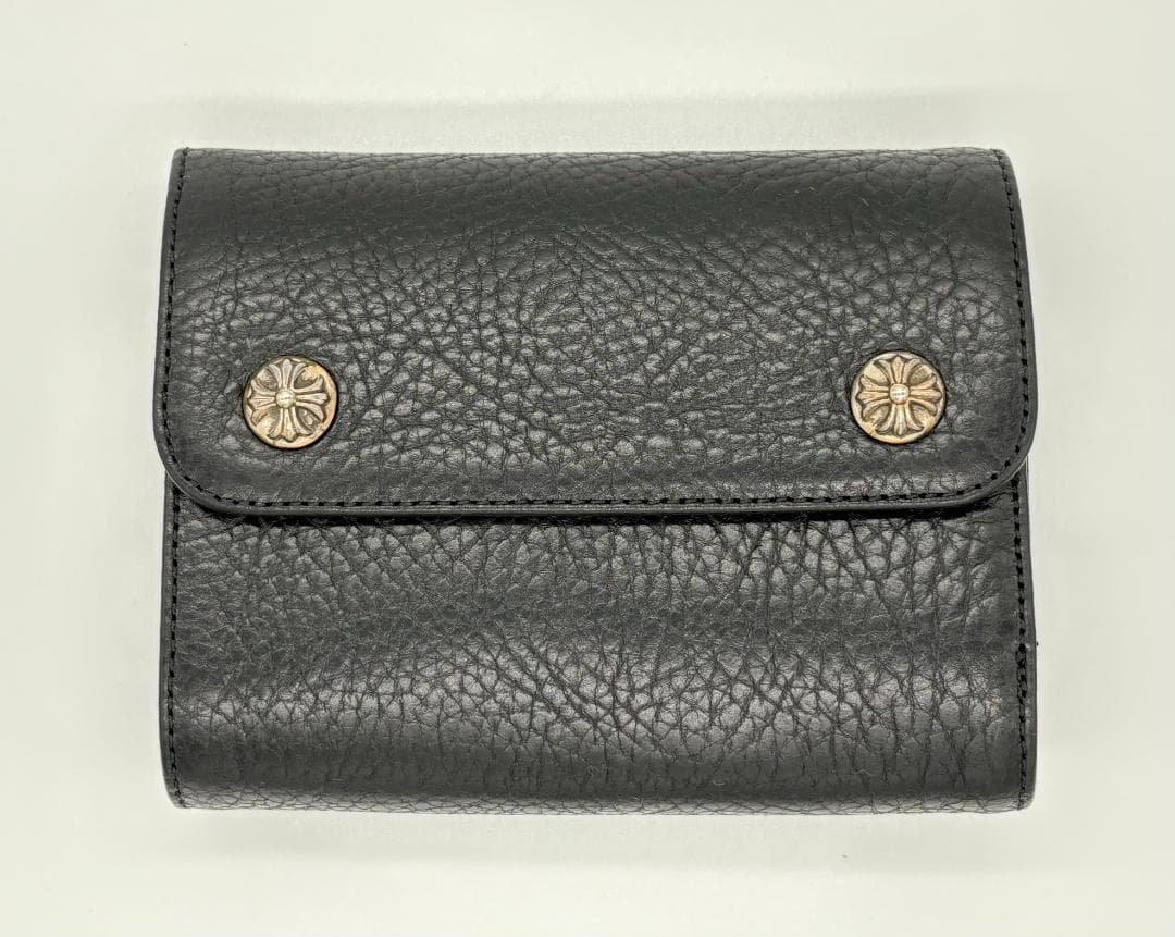 デカリョウ【新品】CHROME HEARTS: ウェーブミニウォレット