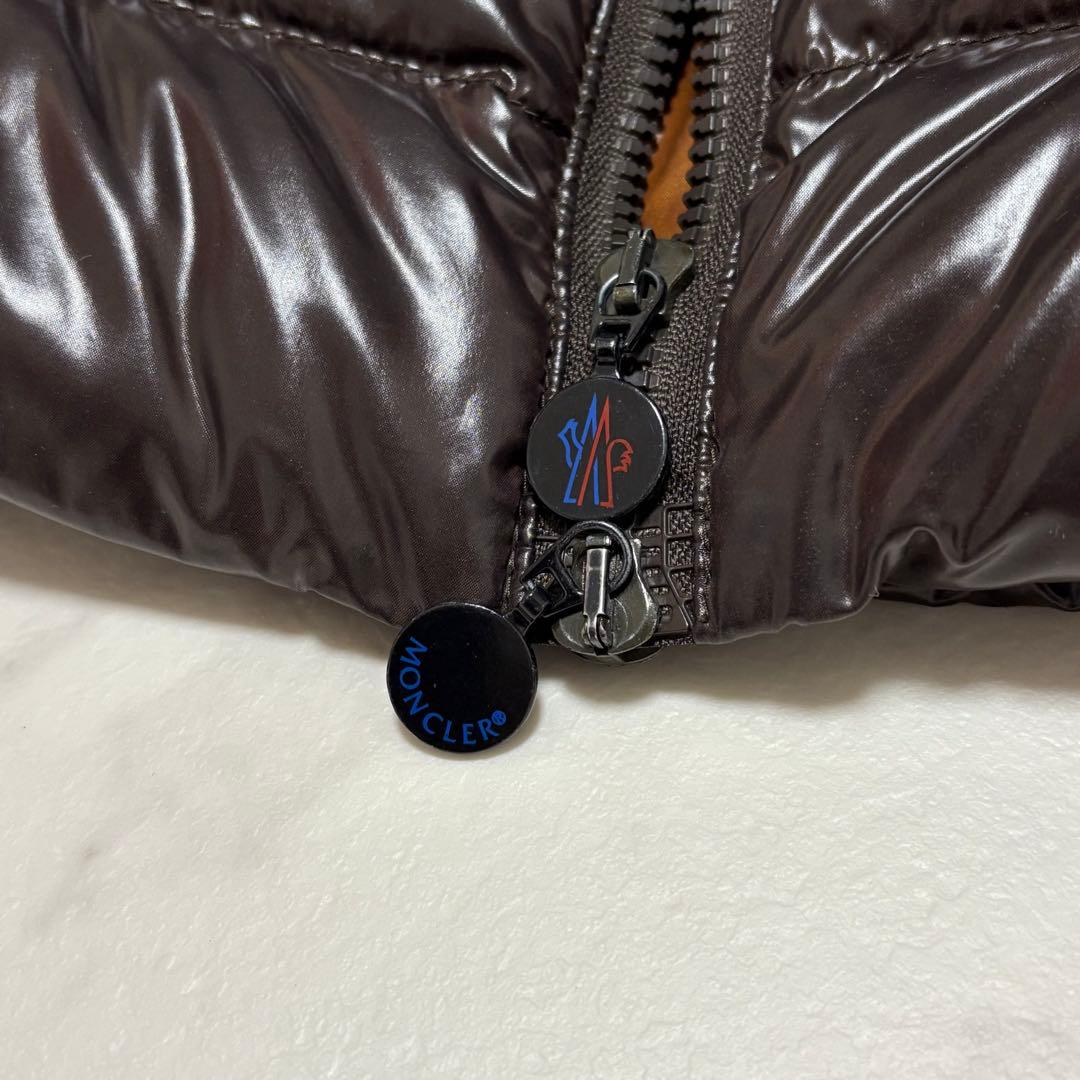 【極美品】モンクレール ダウンベスト ブラウン 00 GHANY ガーニー