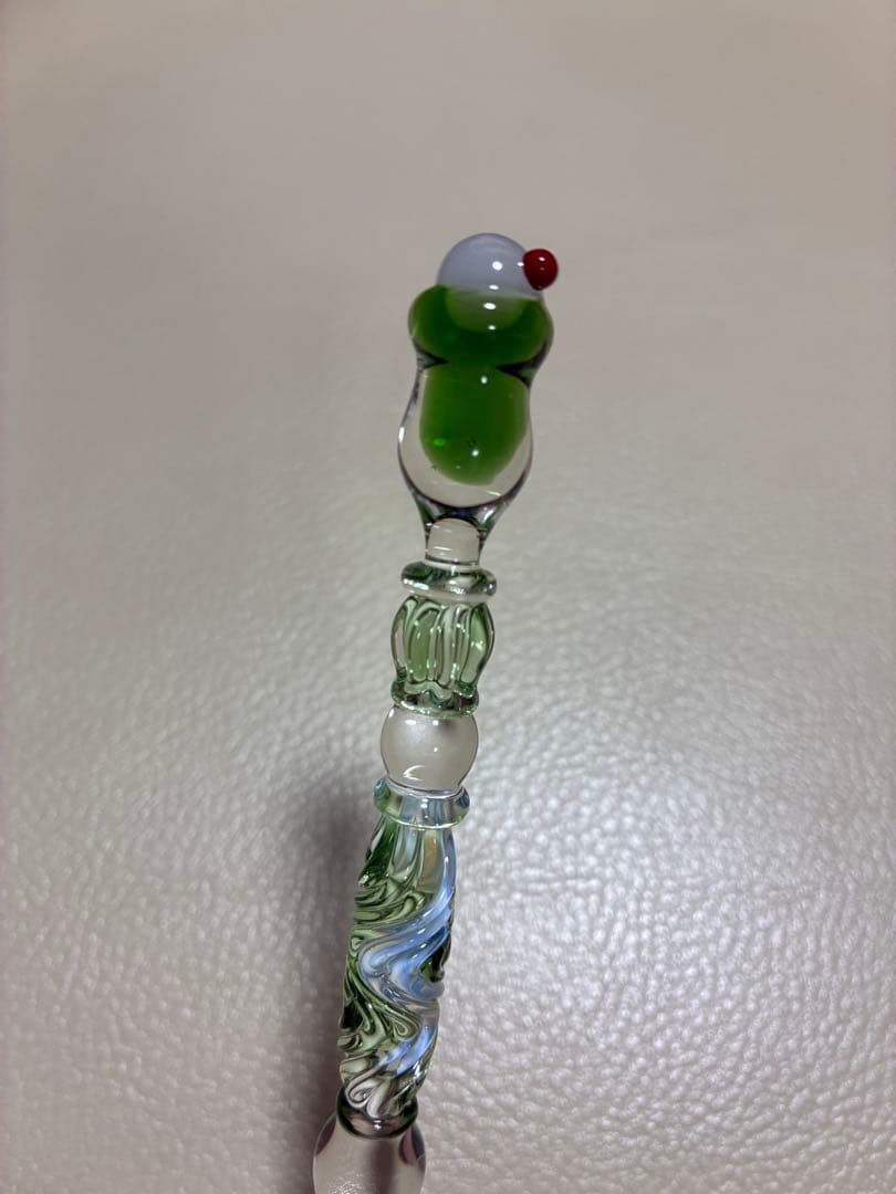 新品未使用 Paraglass ガラスペン クリームソーダ