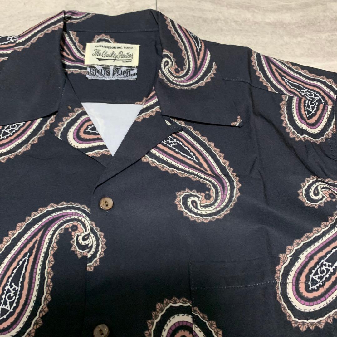 wacko maria ペイズリー柄アロハシャツXL