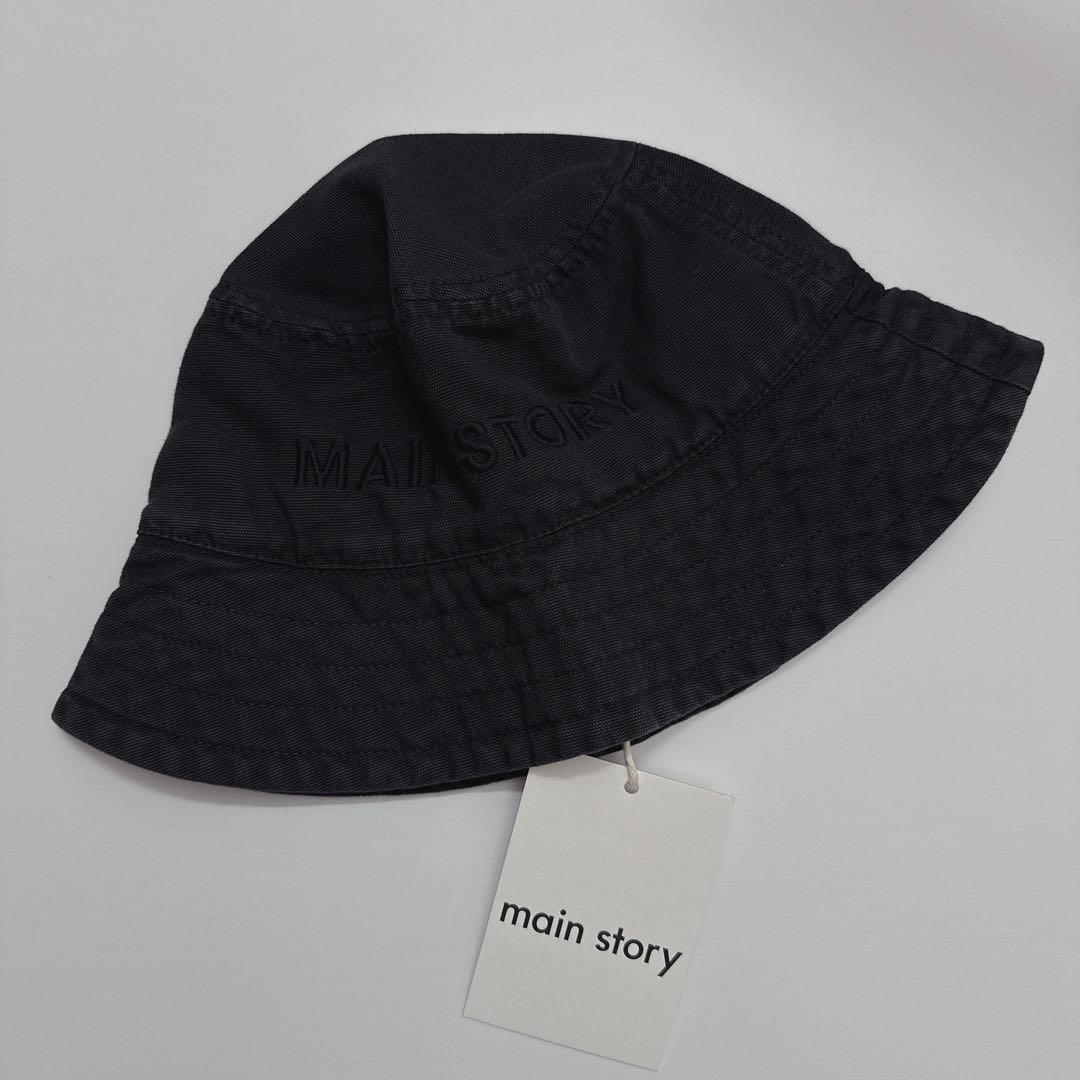 帽子 main story / Bucket Hat Black (S/M)