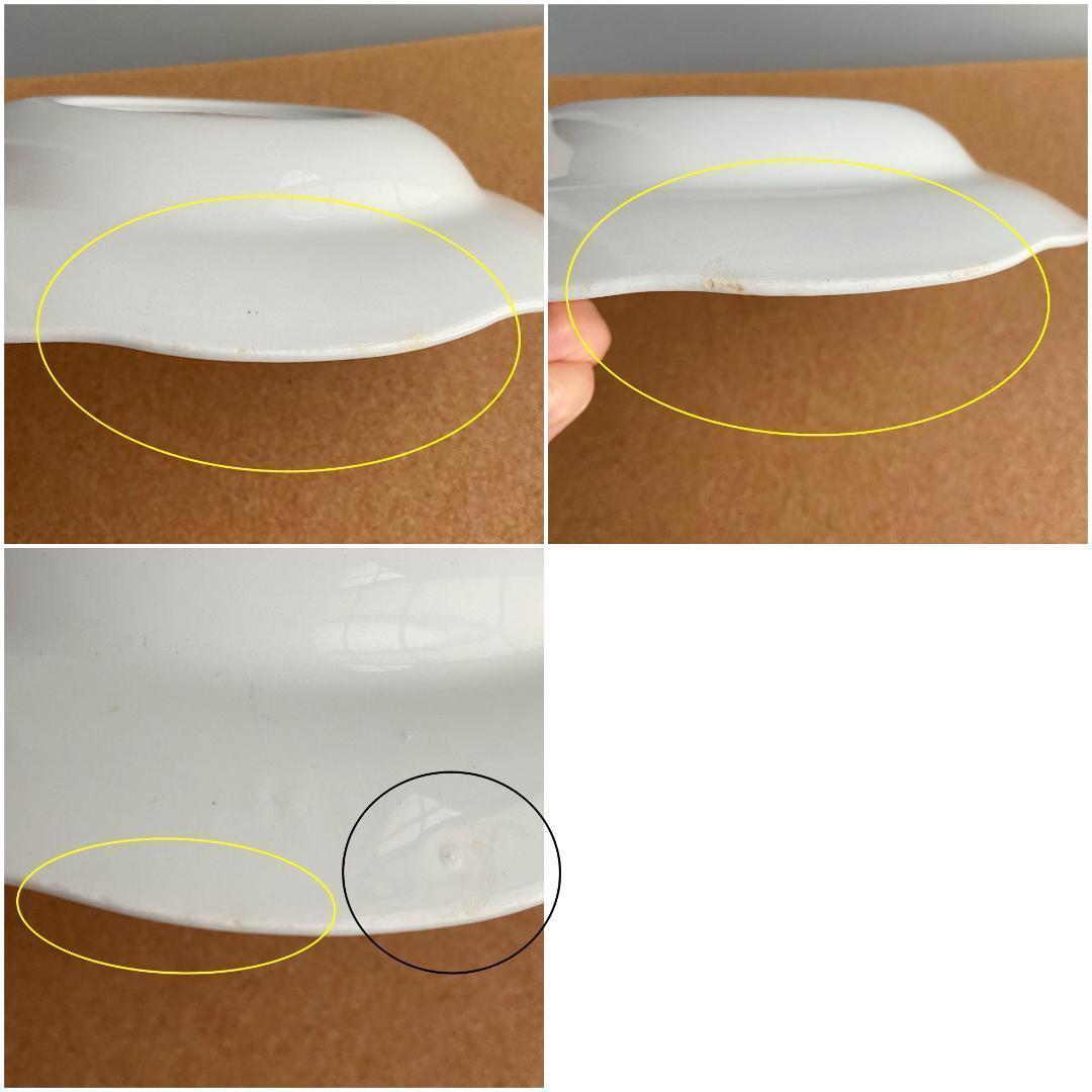 ✻ 北欧ヴィンテージ ✻old ARABIA アラビア 青い花プレート深皿 3枚