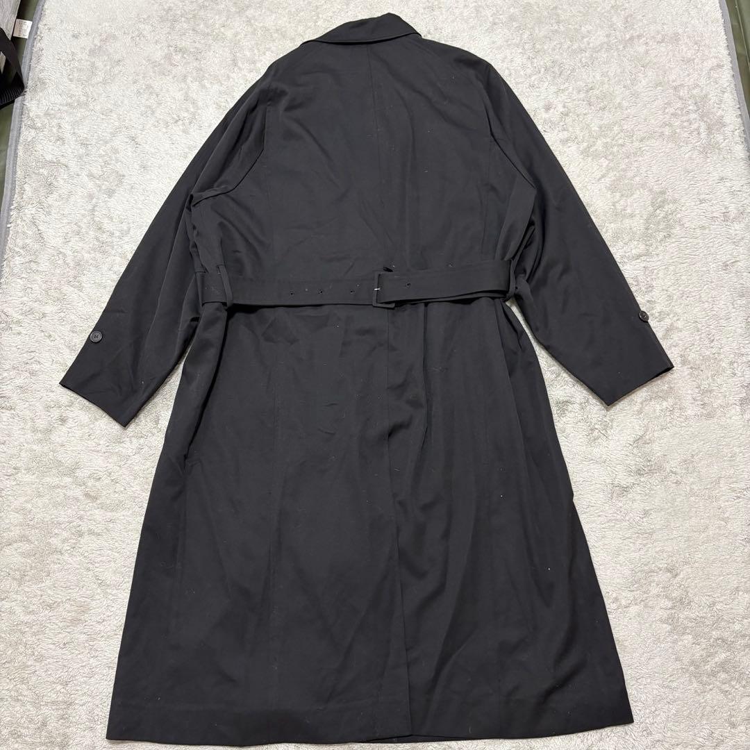 SHIN HOSOKAWA ロングコート ウール M ブラック CB42