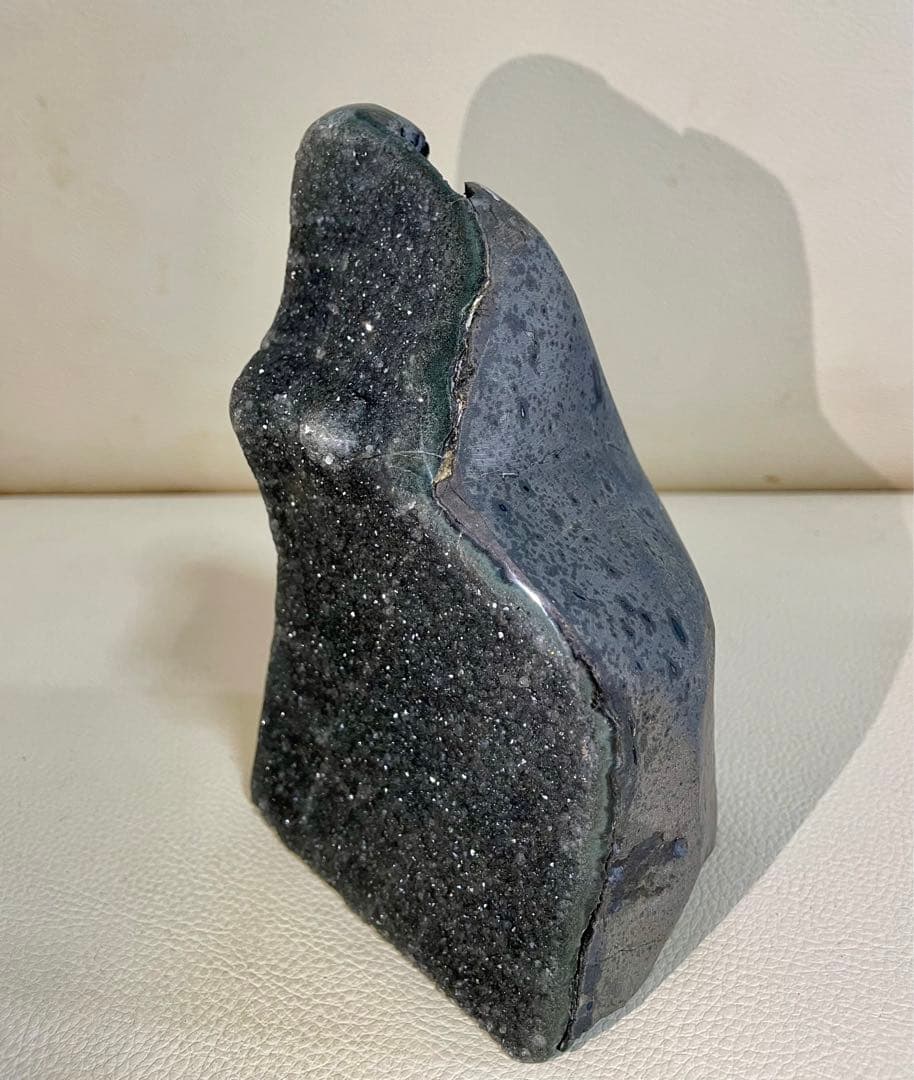 グレーアメジストドーム 水晶原石 浄化 クリスタル パワーストーン 約1.4キロ