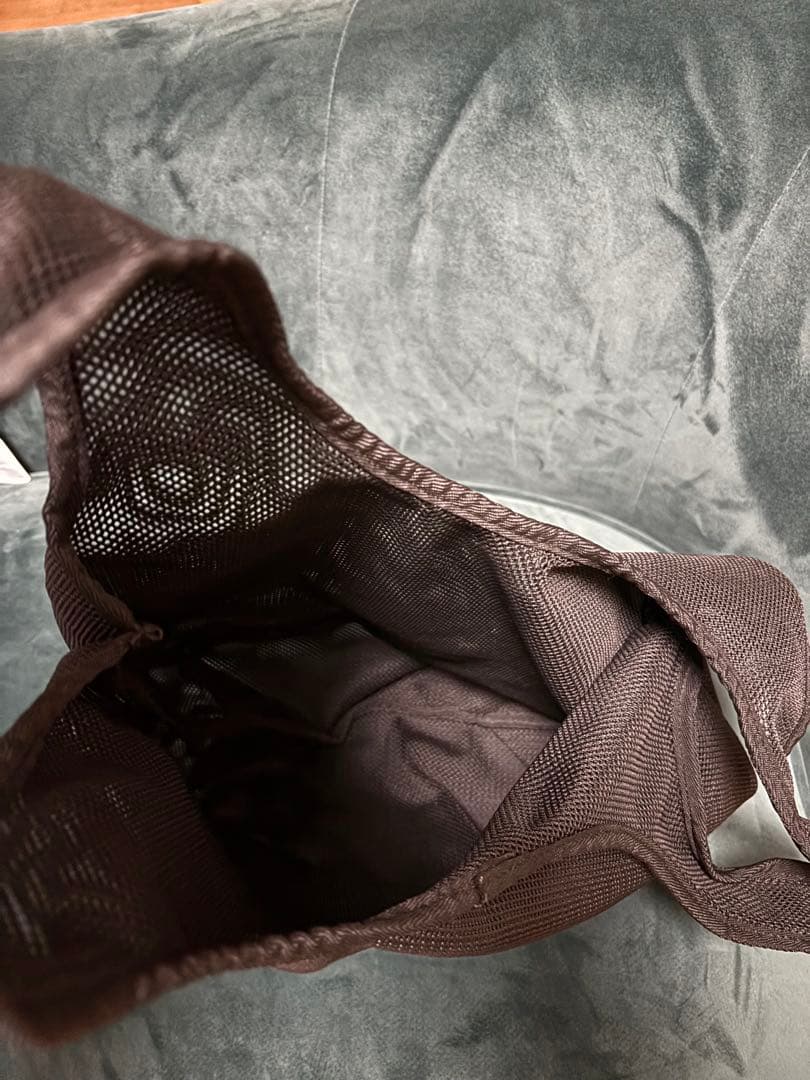 アーペーセー メッシュ トートバッグ ブラック