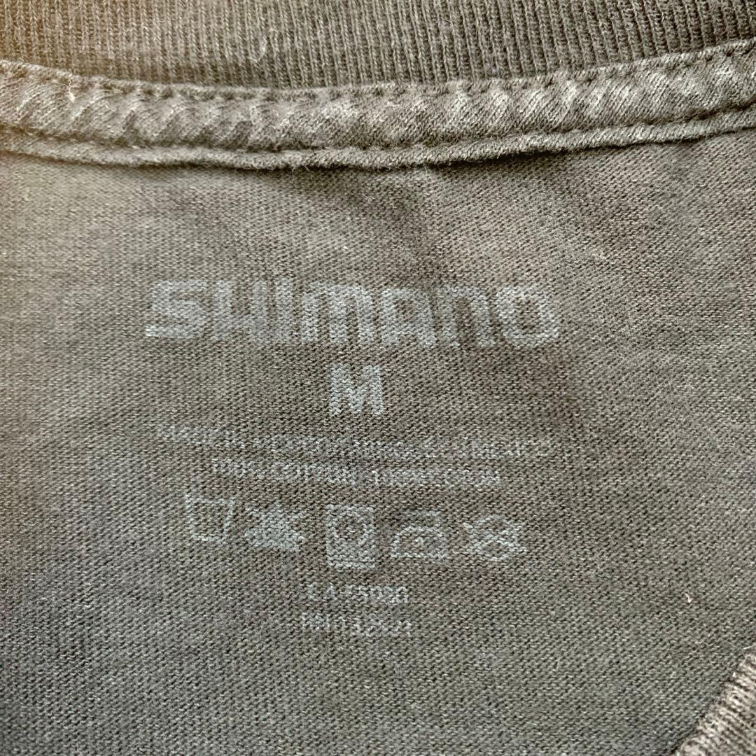 SHIMANO★シマノ★両面プリント★袖プリント★長袖★ロンT★フィッシング★M