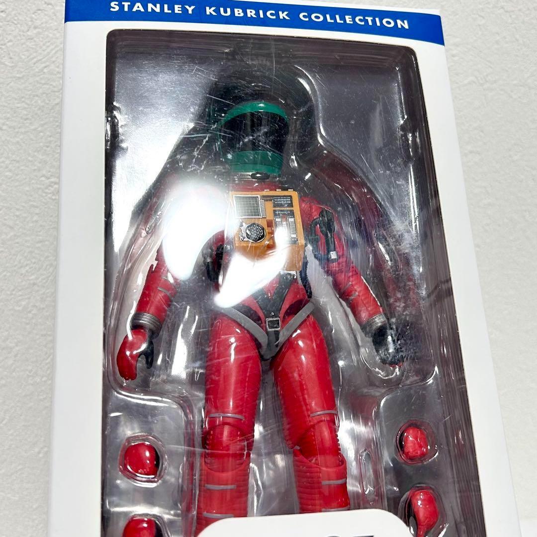 マネマネ様メディコムトイMAFEXSPACE SUITグリーンヘルメットオレンジ