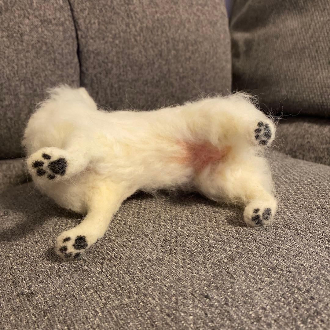 羊毛フェルト　チワワ　犬