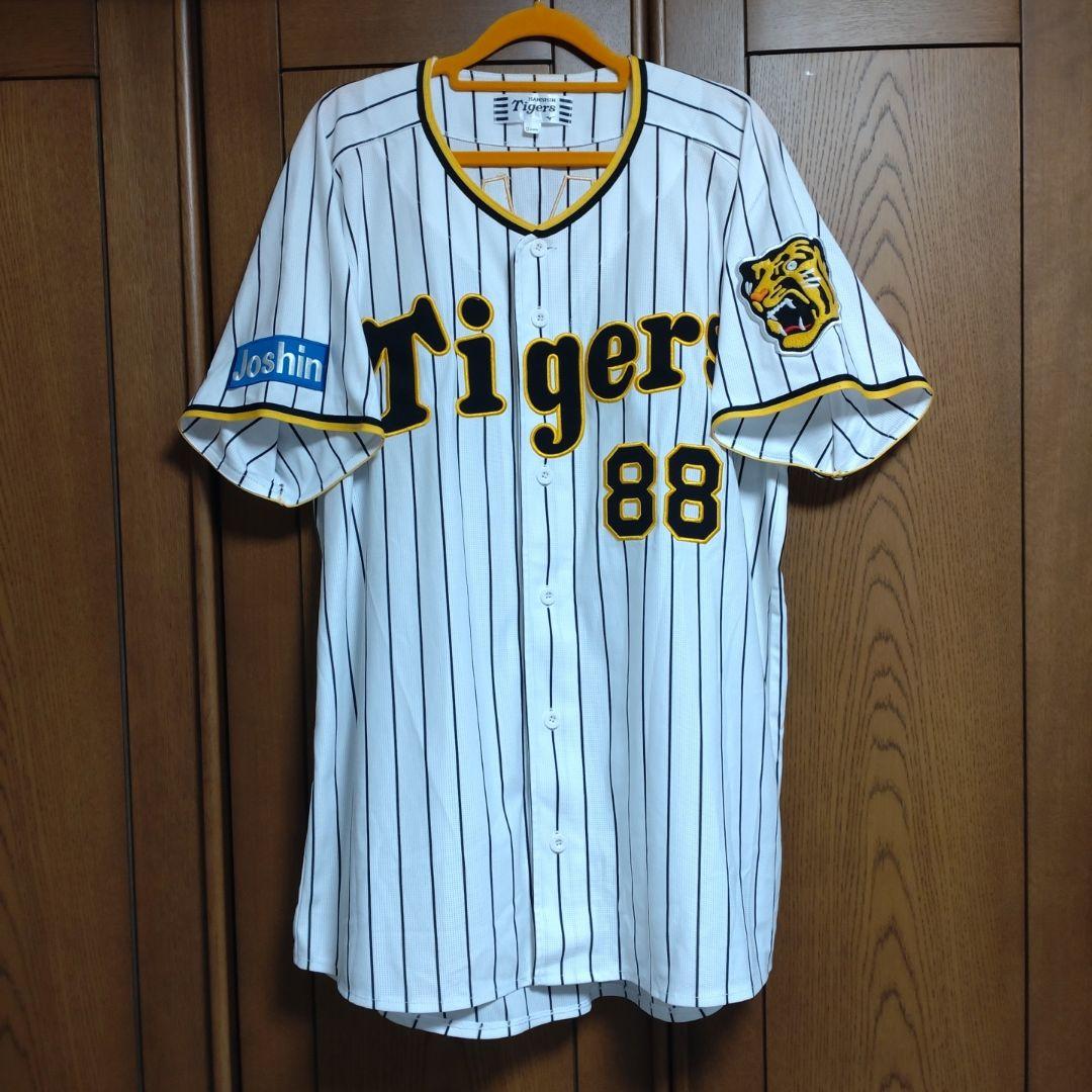 阪神タイガース レプリカユニ（矢野燿大監督時 88 ホーム　古着　リストバンド付