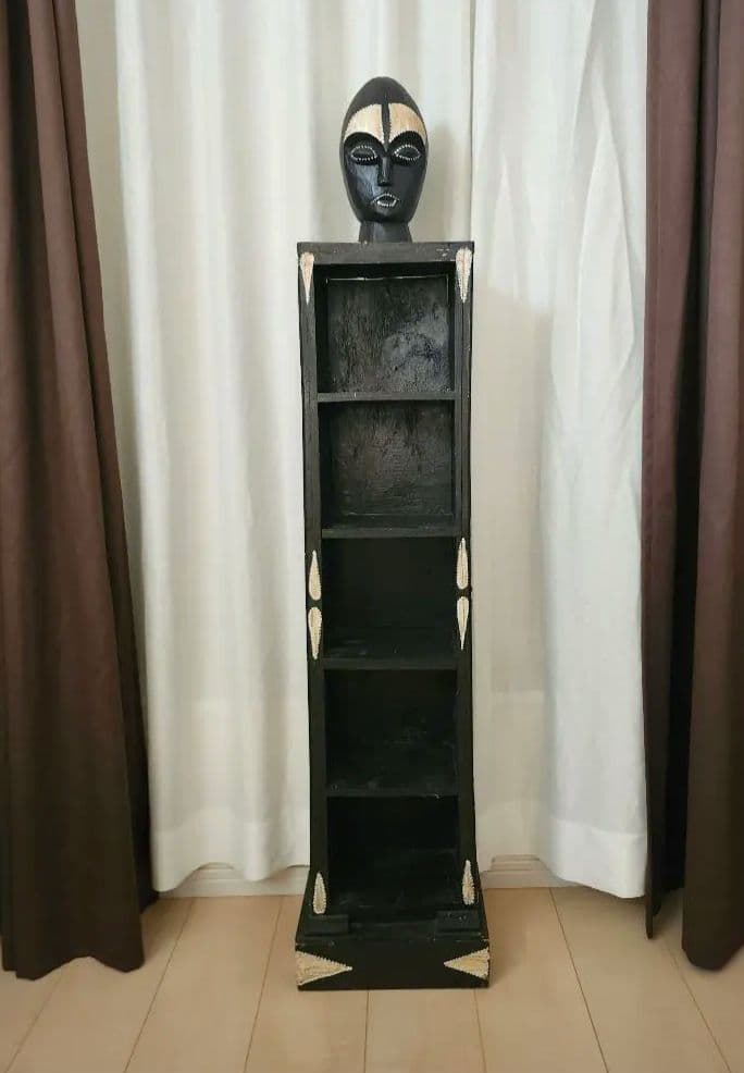 ★アンティーク バリ風家具 シェルフ 収納 ヴィンテージ