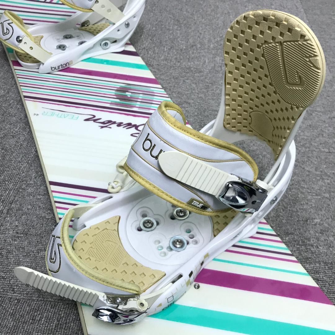7万超セット■WAX済■BURTON ボード ビンディング レディース