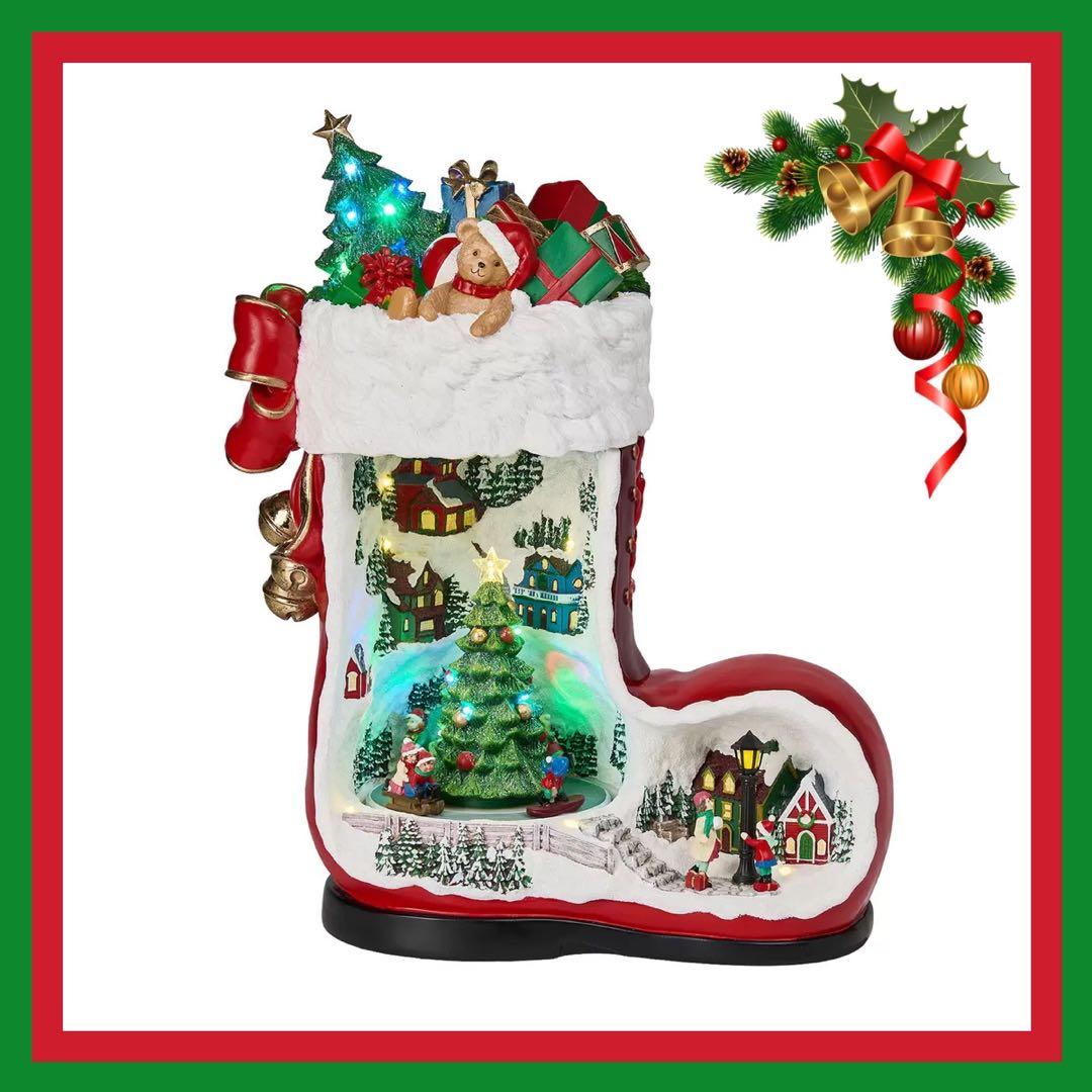 コストコ　クリスマス ブーツ型 デコレーション 8曲入り