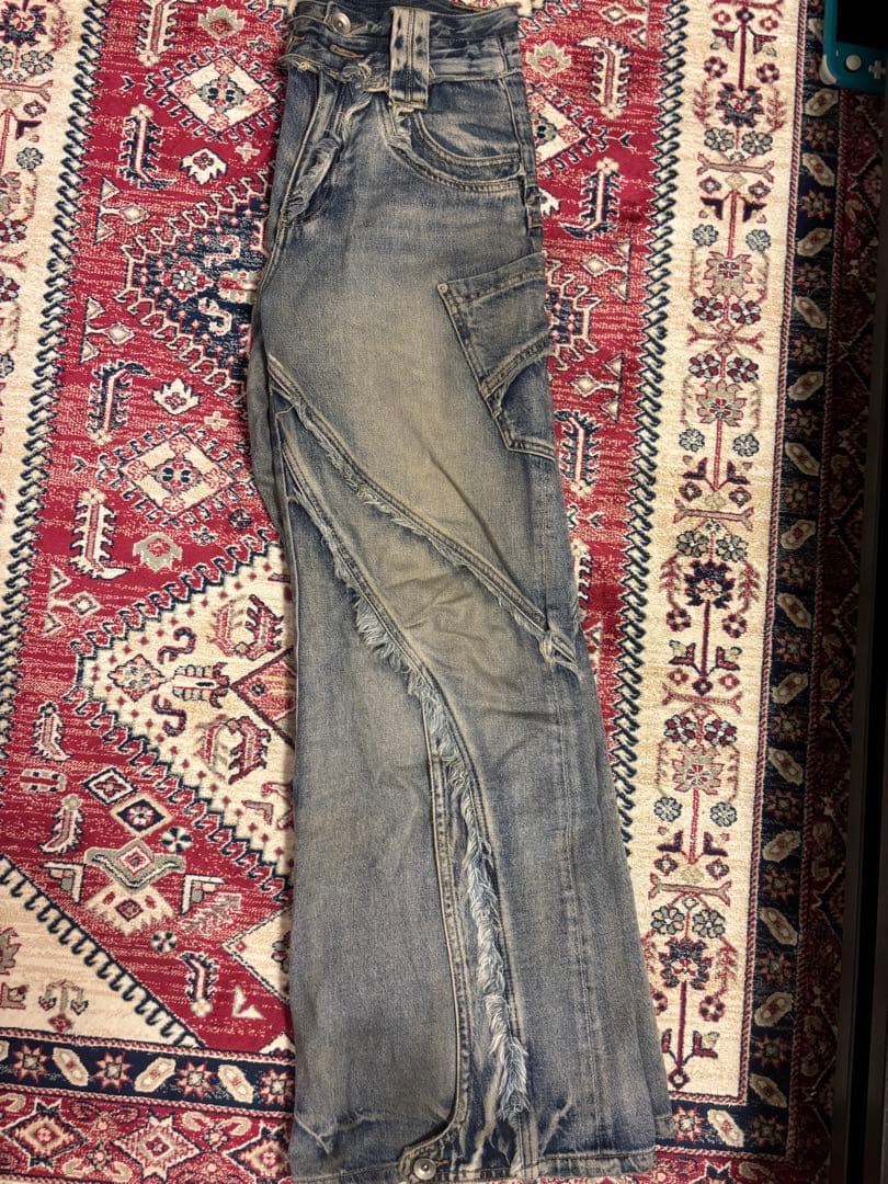 パンツ PERSONSOUL Destructive Denim Jeans