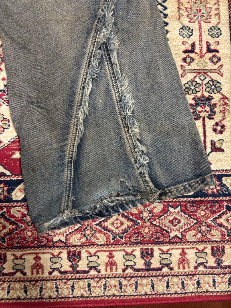 パンツ PERSONSOUL Destructive Denim Jeans