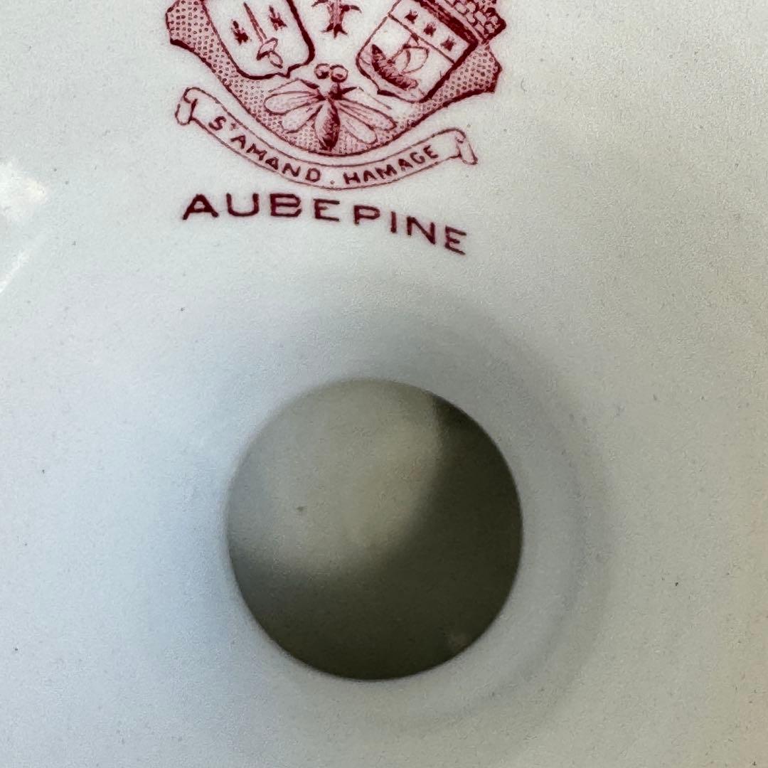 美品　フランスアンティーク　サンタマン　オーべピーヌ　コンポティエ