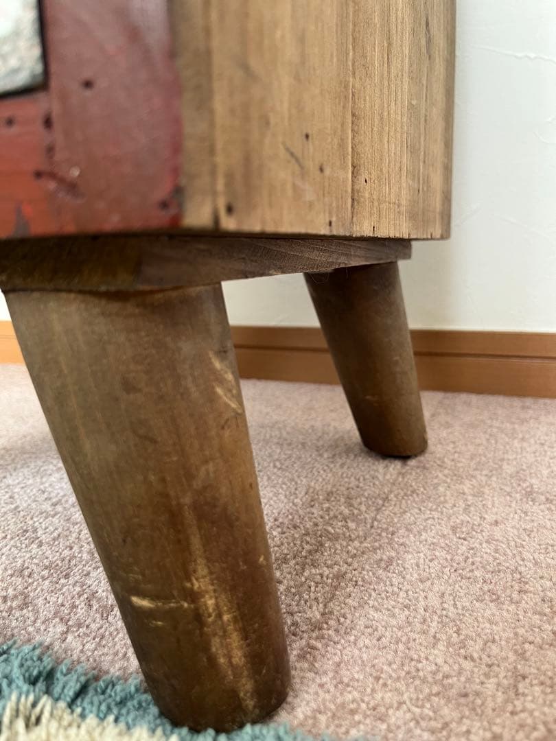 ヴィンテージ風 5段チェスト