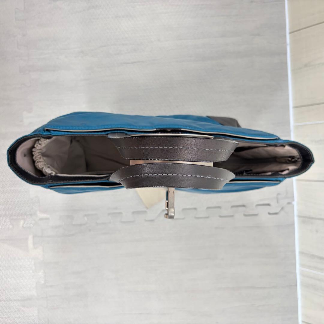 非売品 ジャンポール ゴルチエ ドラゴン カメオ ハンドバッグ ブルー ブラック