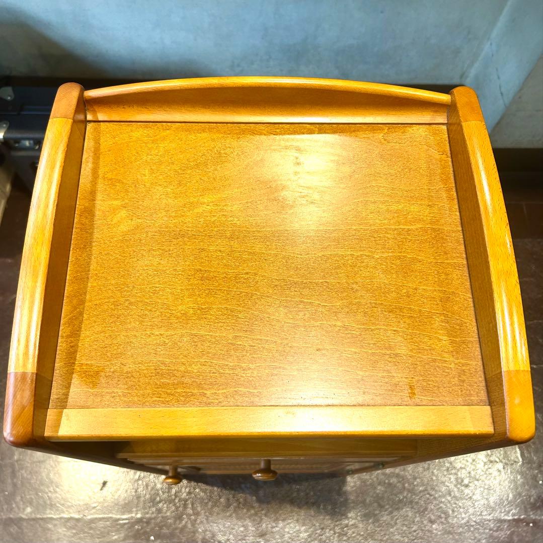 【オールドカリモク 】コロニアルシリーズ 木製キャビネット karimoku