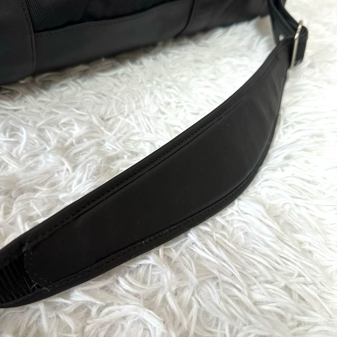 美品✨COACH コーチ ボストンバッグ 5497 レザー ナイロン 斜め掛け