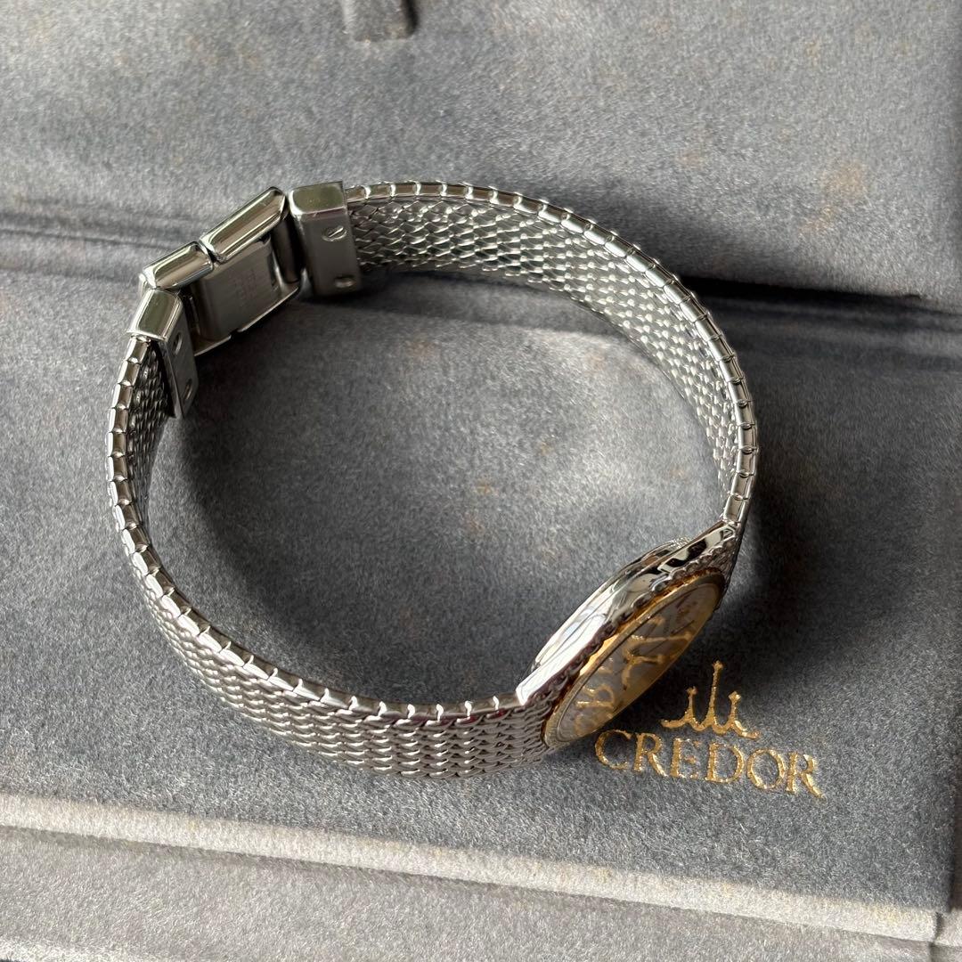 CREDOR クレドール レディース　コンビ　SS×18KT ベゼル 稼動美品
