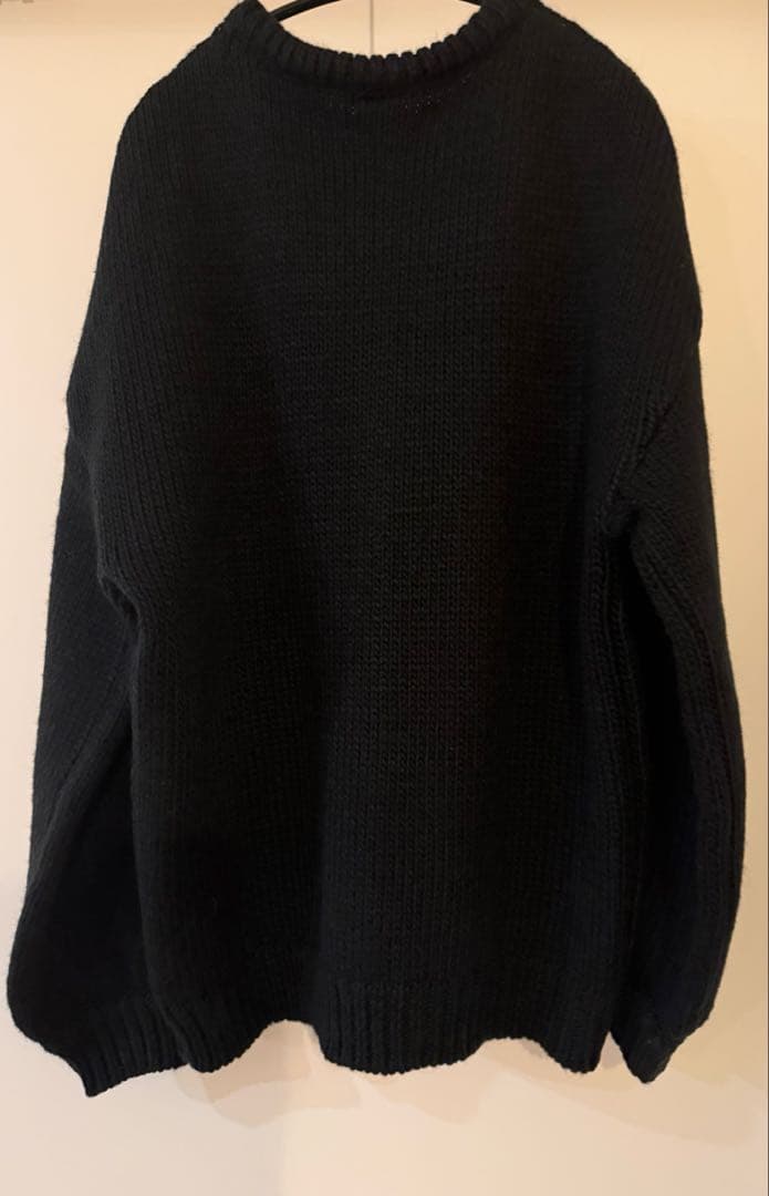 【hood】モリハルナさん　ロゴ チャンキーニット