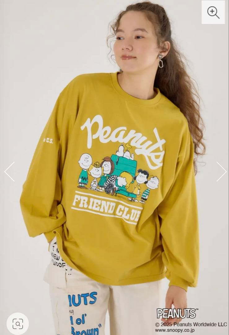 ロデオクラウンズ　スヌーピ　オーバーオールとロンT 2点セット新品