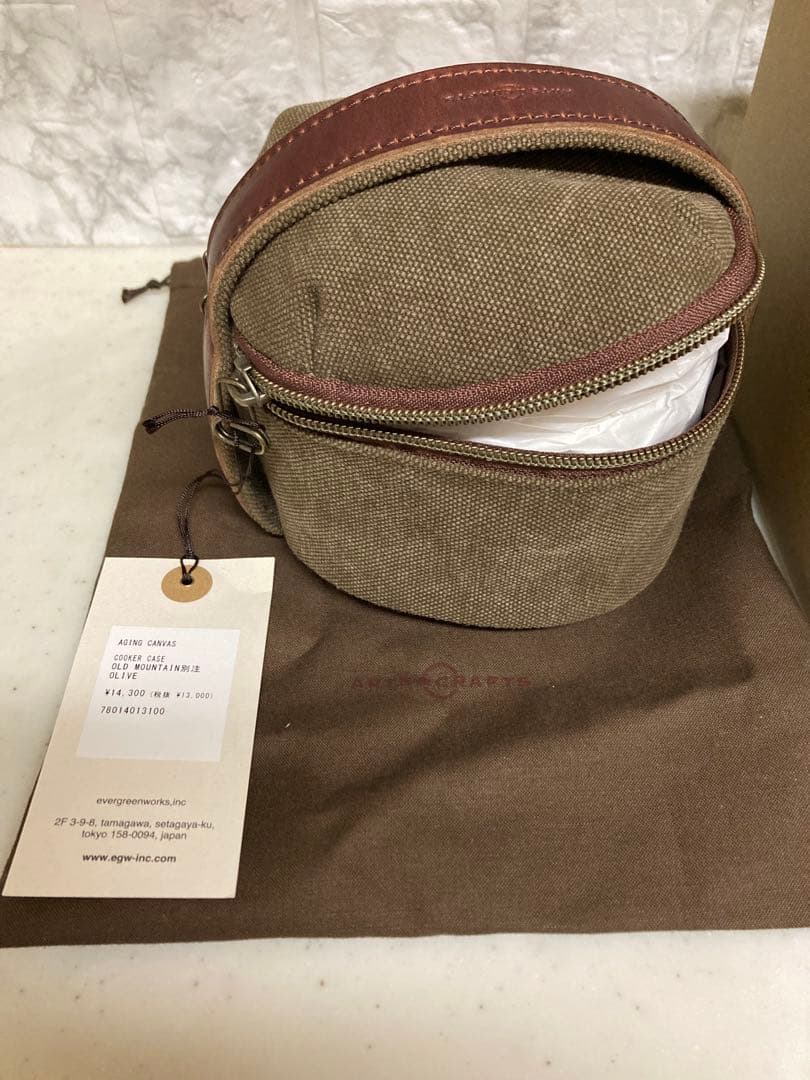 【新品未使用】OLD MOUNTAIN COOKER CASE (OLIVE)