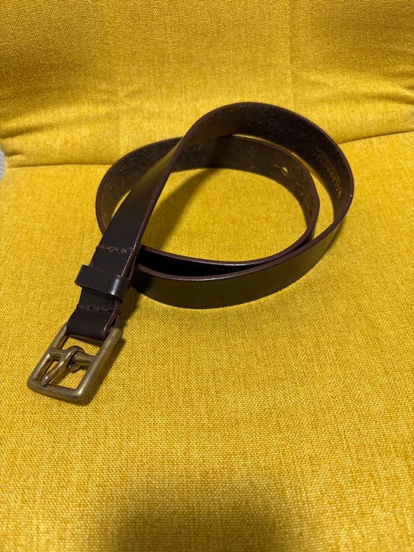 Glen 本革 ブライドルレザー ベルト 30