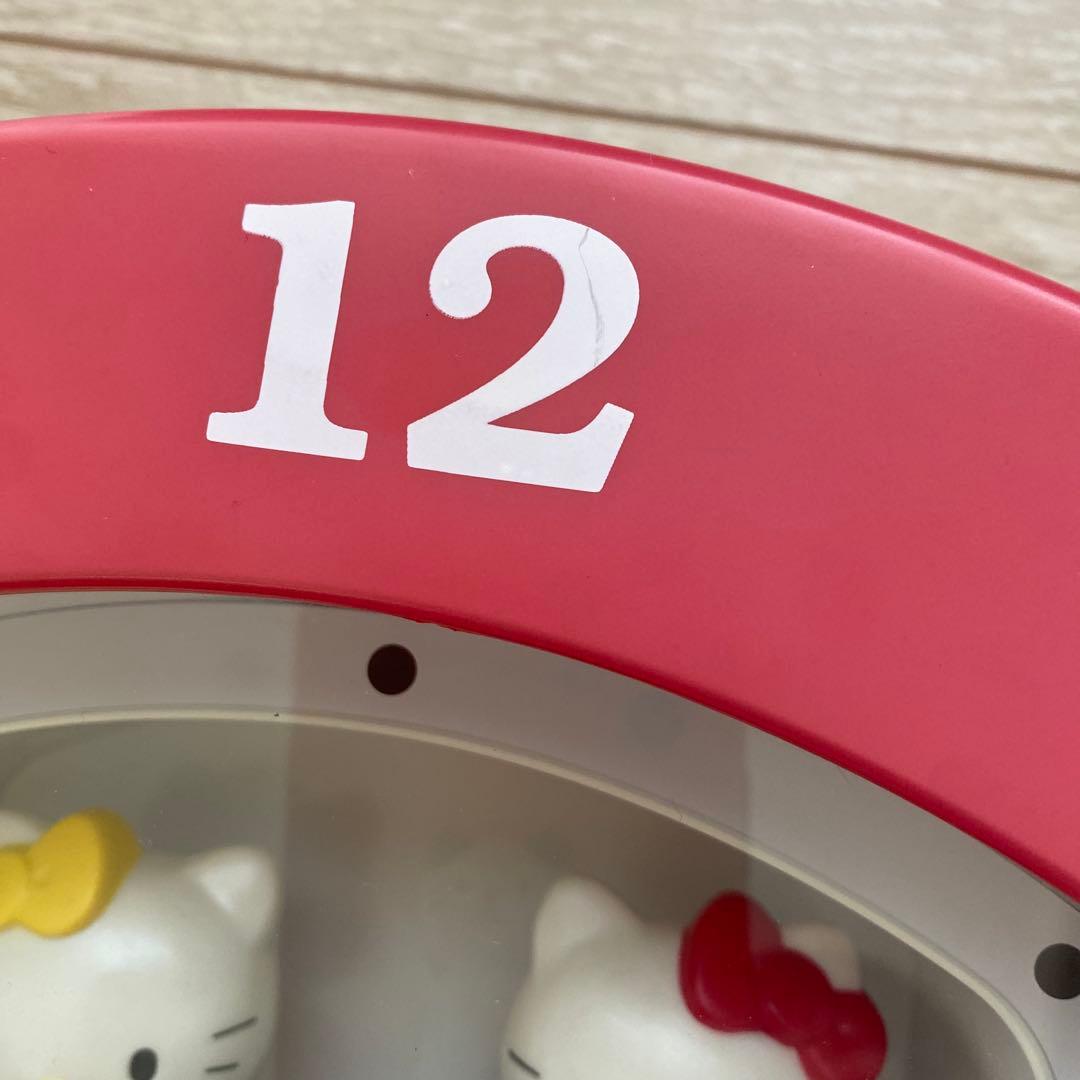 ハローキティ 掛け時計 からくり時計