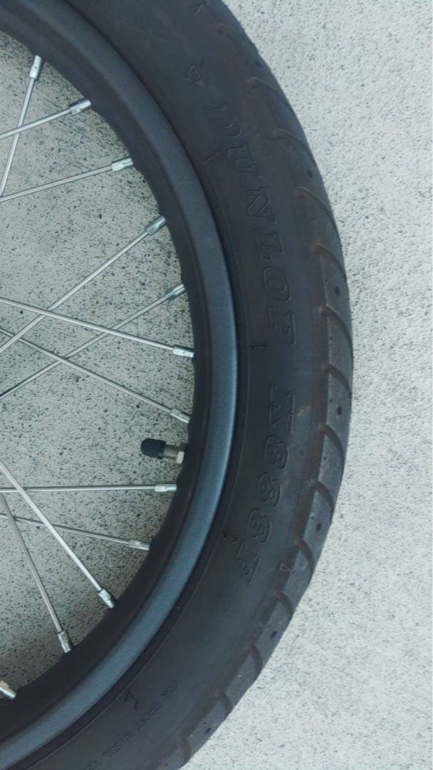 DUNLOP　ハンターカブJA65 タイヤホイールセット