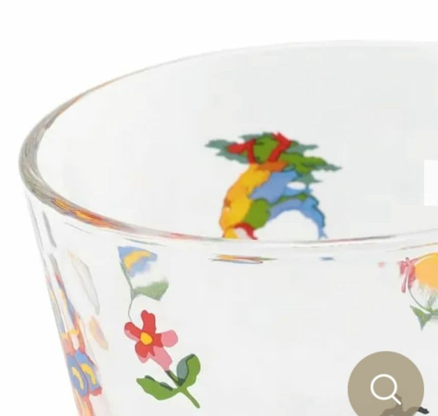 フェイラー　ハイジ　ガラス皿2枚　グラス2個セット