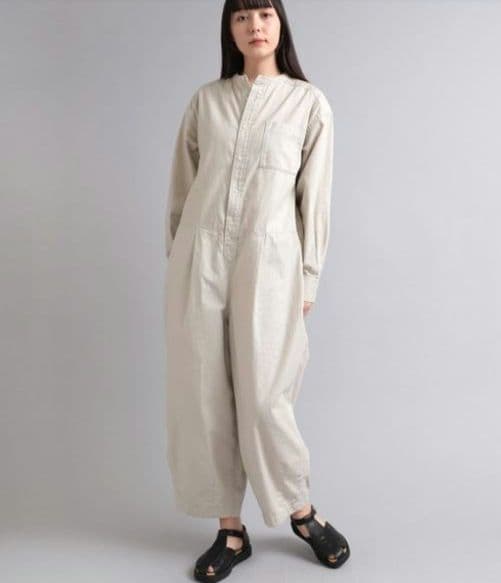 【新品未使用】RNA-Nシャツオールインワン ライトベージュ