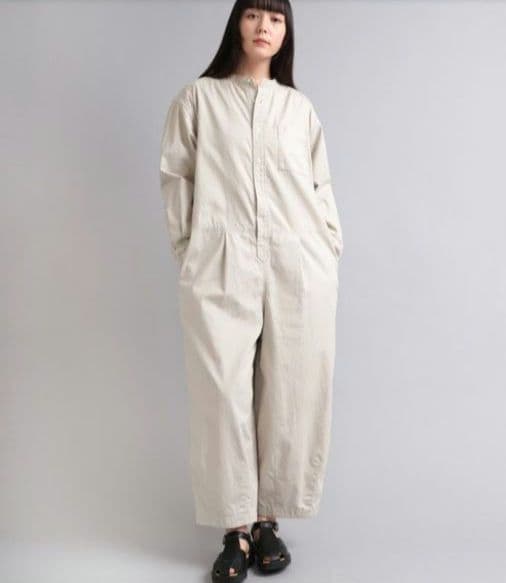 【新品未使用】RNA-Nシャツオールインワン ライトベージュ