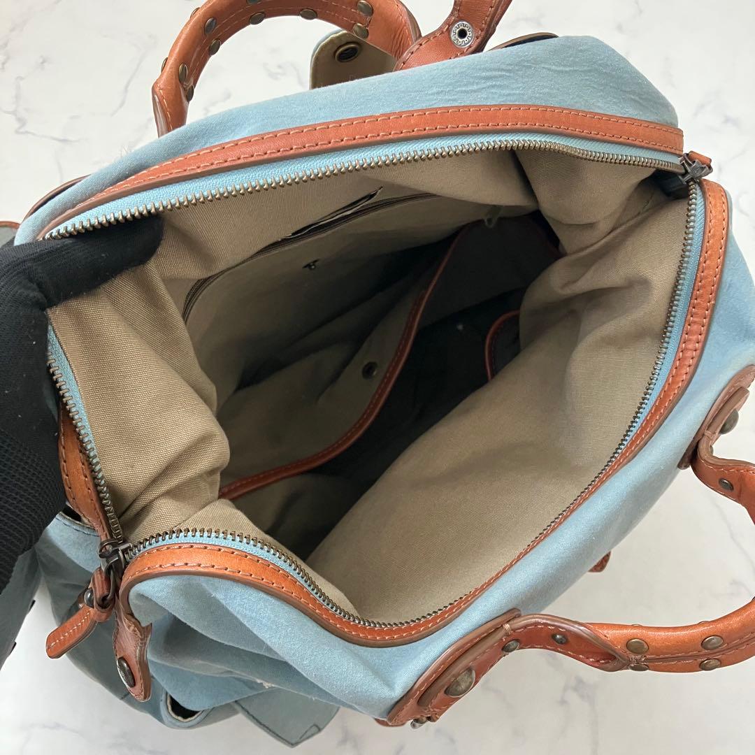 【希少】Dakota✨ダコタ　キャリーケース　デニム　ワッペン