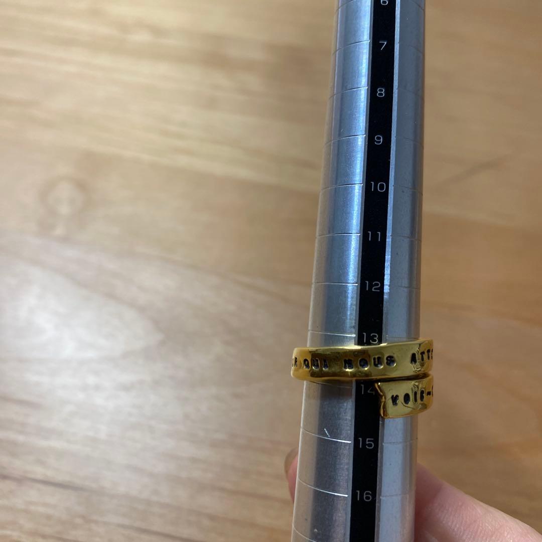 みどり✿さま　 SERGE THORAVAL リング【幸せの手錠】