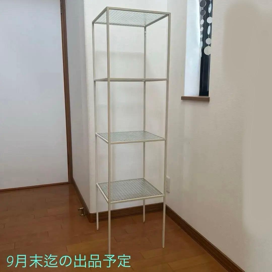 土*和様 本日限定お値下げ　アイアンシェルフ　デザインガラス