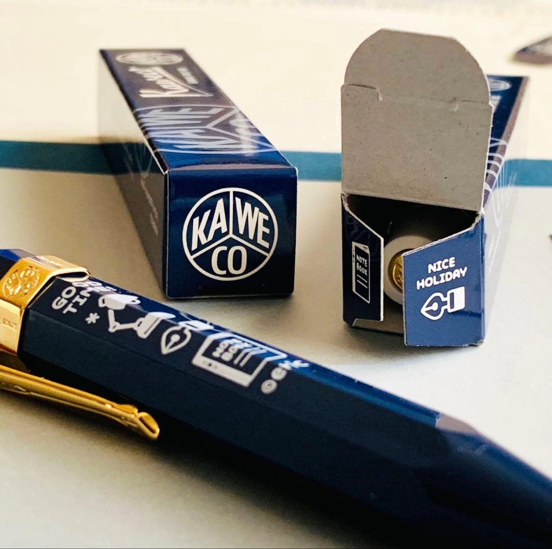 【新品未開封】￼eric×KAWECO クラッシックネイビーボールペン