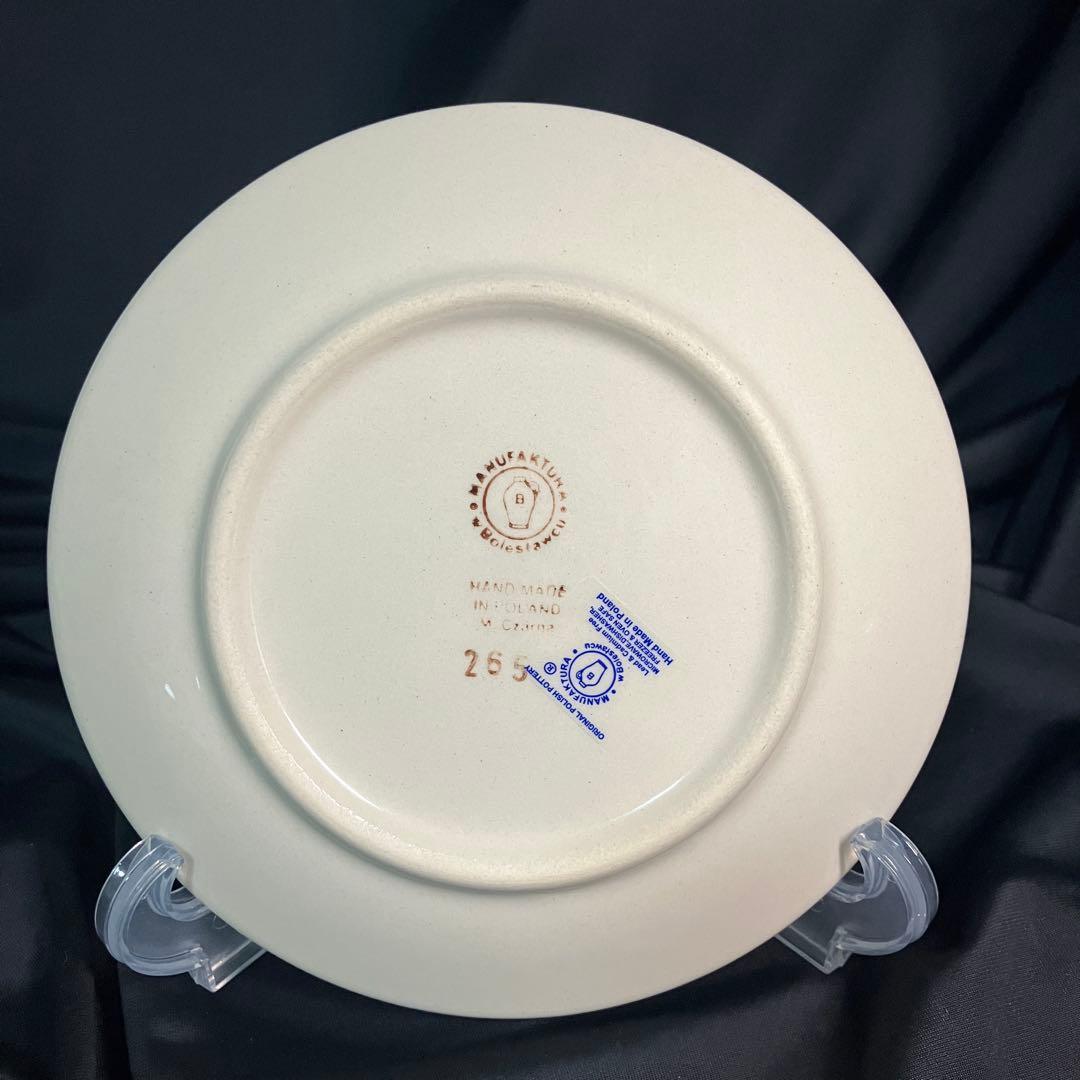 【匿名配送】ポーリッシュポタリー/マヌファクトラ /花柄/ウニカット/4枚セット