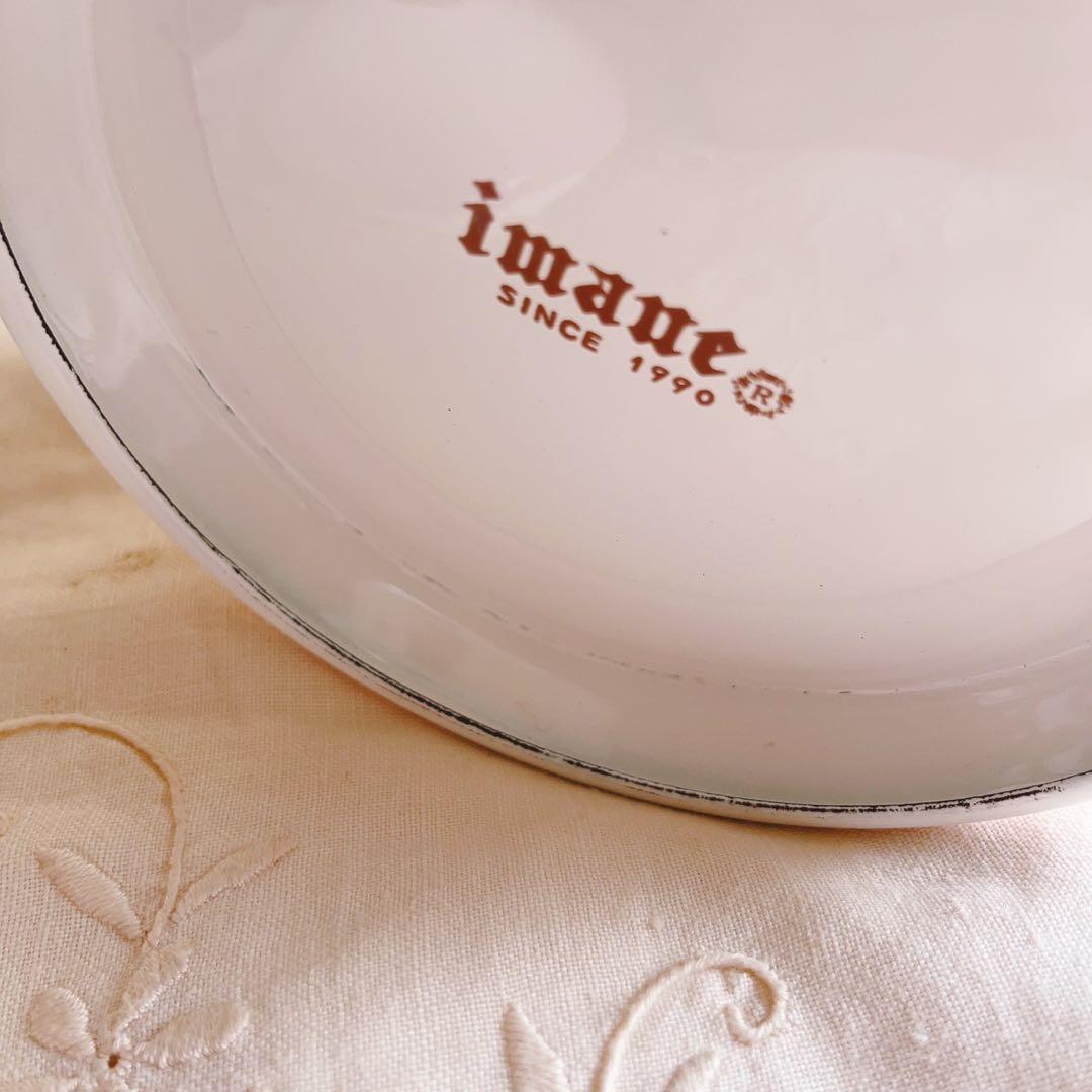 お値下げ♡イマンホーローポット薔薇マニーローズバスケットニトリフレンチカントリー