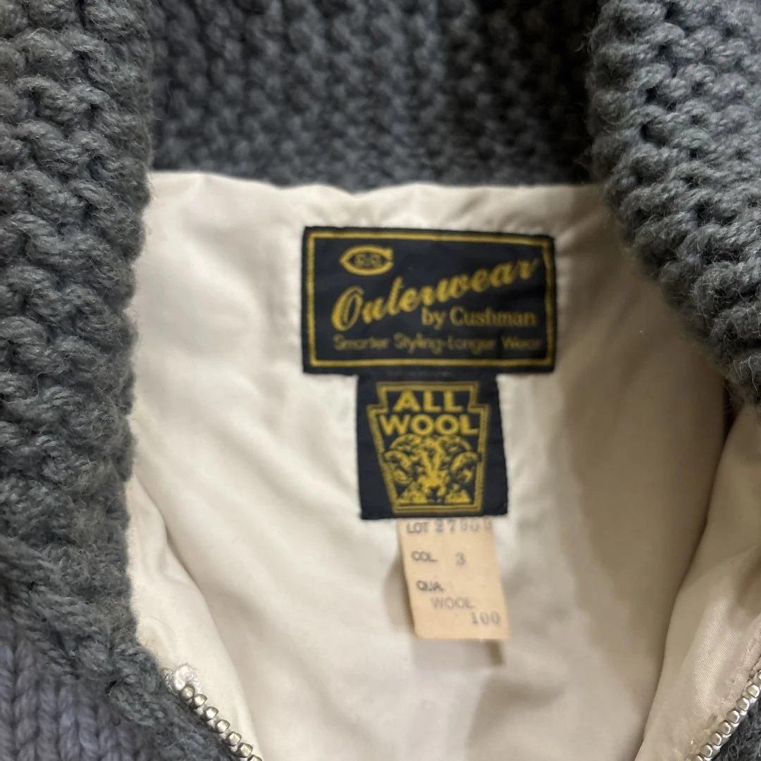 クッシュマン ヴィンテージ レプリカカウチンセーター⭐️好デザイン！好サイズ！