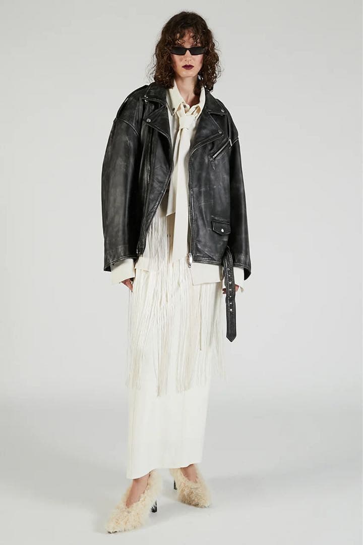 PRANK PROJECT ラブオフCOWレザーライダースジャケット