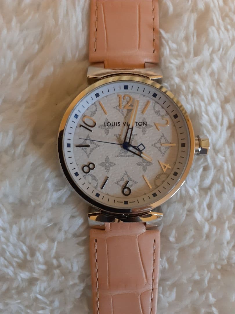 ルイヴィトン タンブール用純正ベルト ストラップ アリゲーター