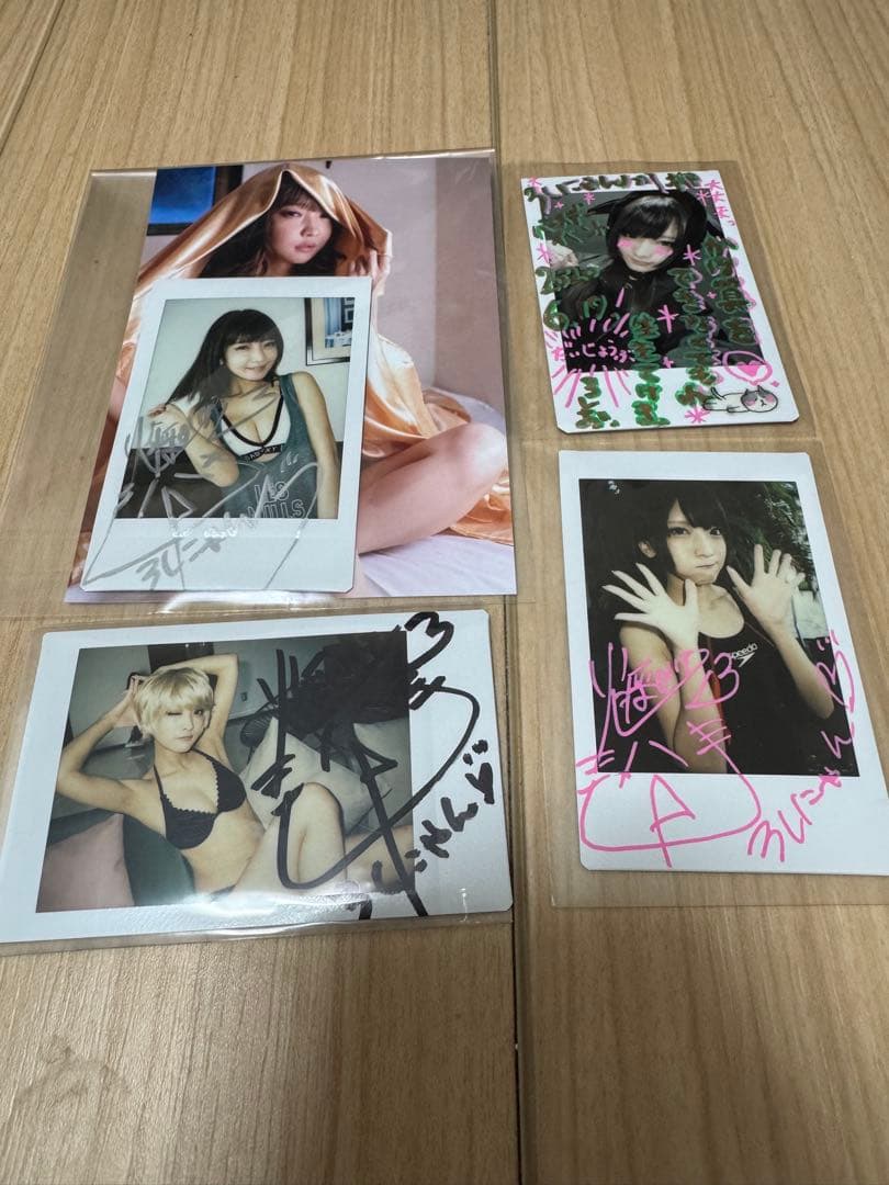 最終値下げ 火将ロシエル チェキ 直筆サイン入り