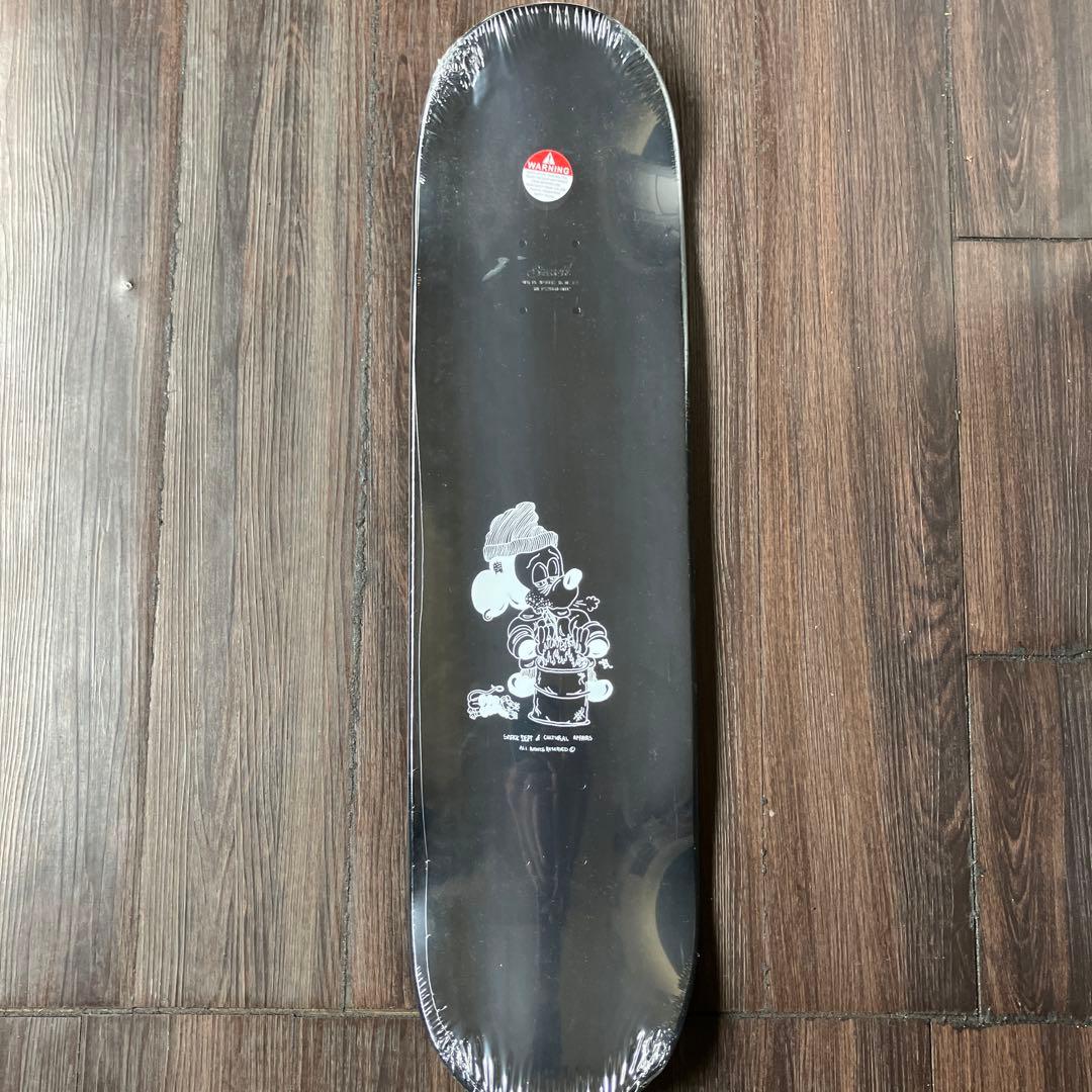 SNACK・8.375サイズ・ブラック・ミッキー