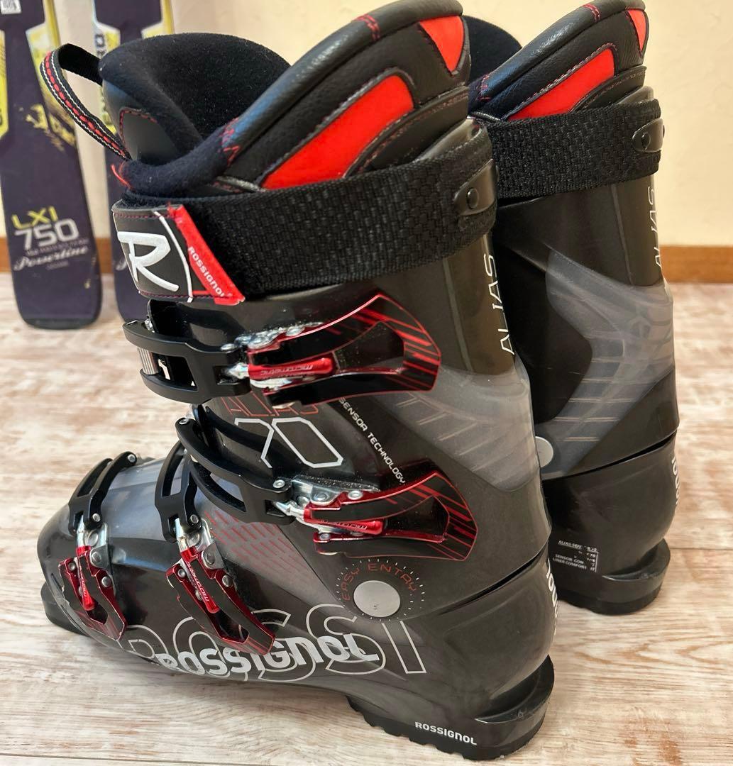 ◾️カービングスキーセット　スキー板152㎝ ブーツ26.5㎝ 男性用　メンズ用