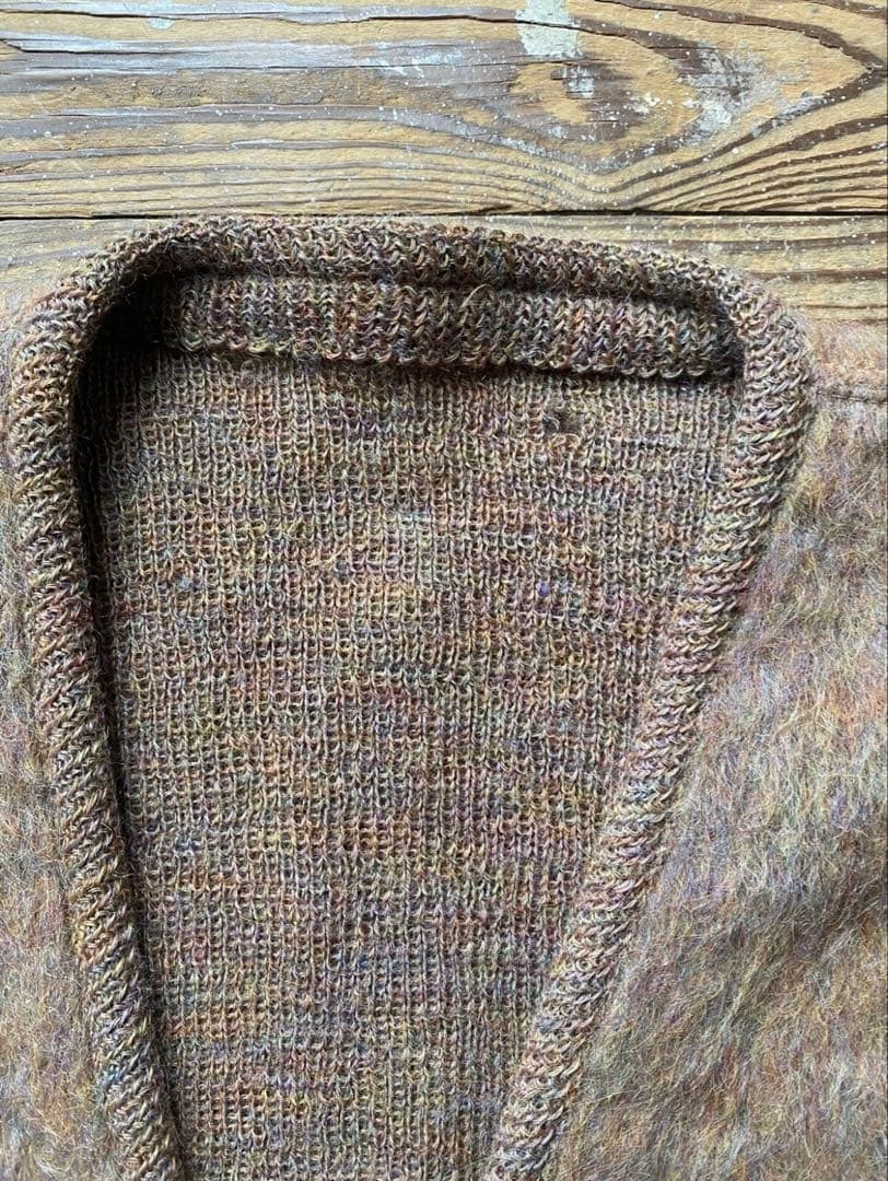 S*s様 60s モヘアカーディガン　ロカビリー　グランジ　毛足長　ヴィンテージ