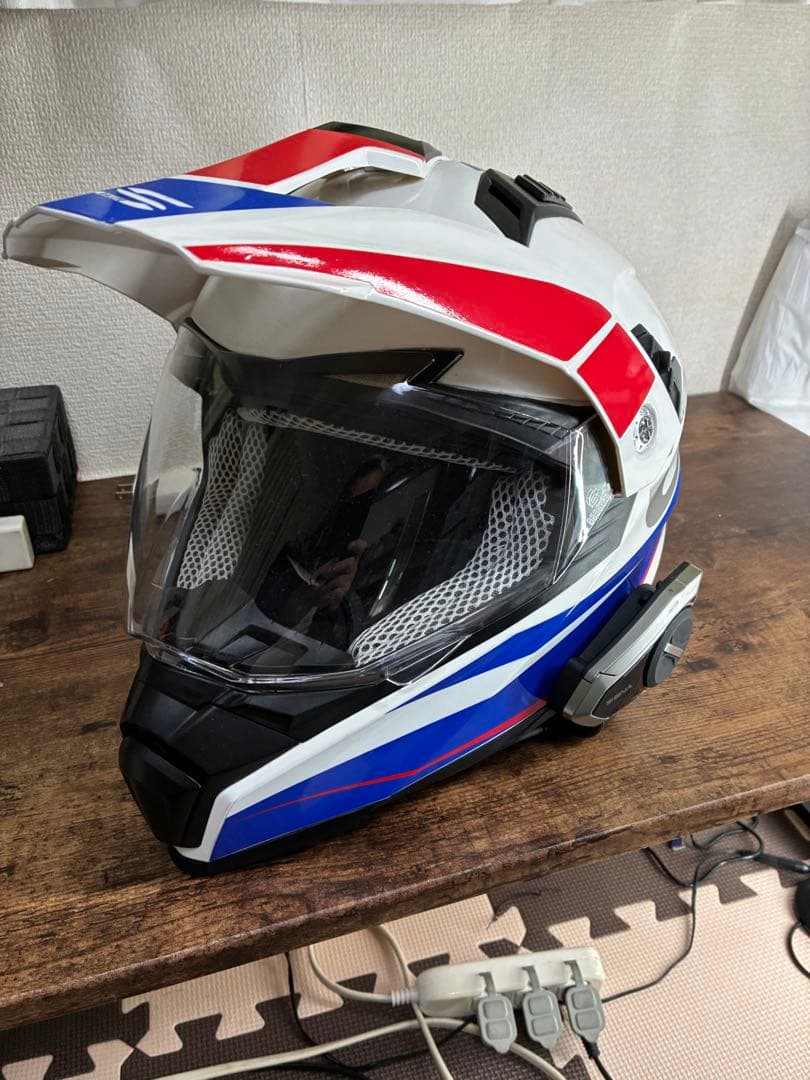 SENA 50S インカム付き アチェルビス　オフロードヘルメット