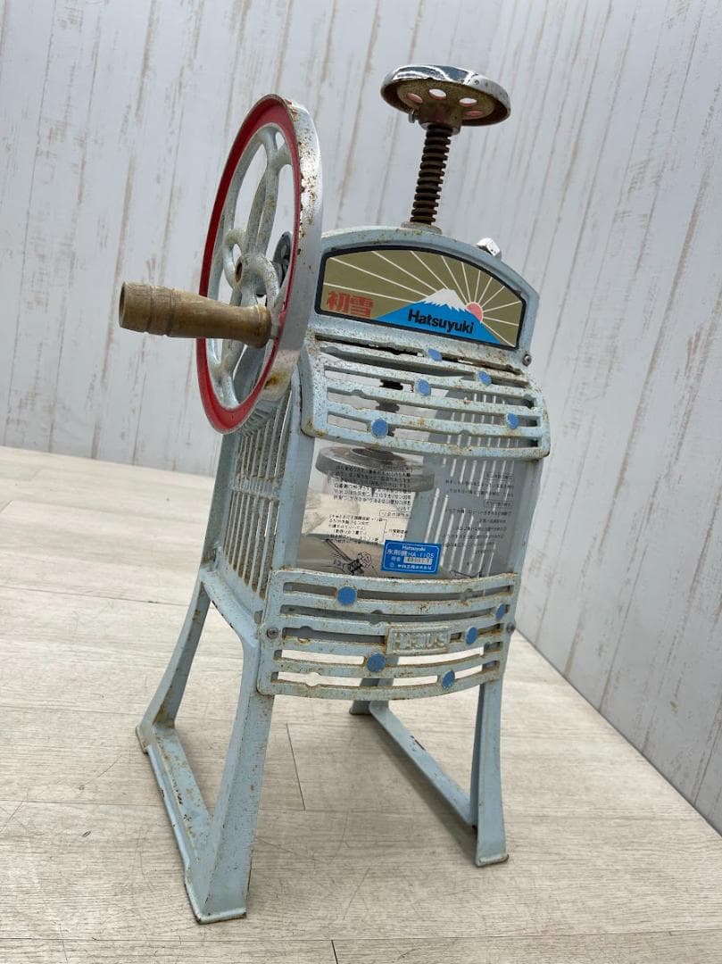 初雪 hatsuyuki HA-110S 手動 氷削機 アイススライサー かき氷